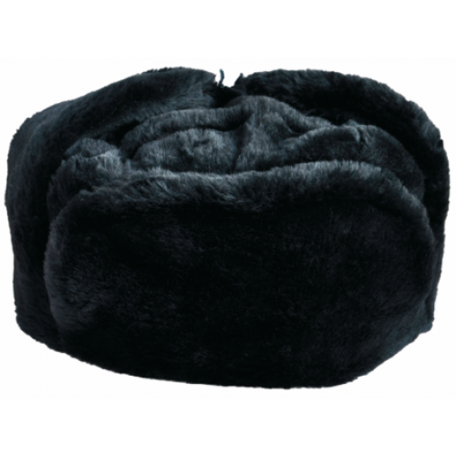 Шапка - ушанка из искусственного меха