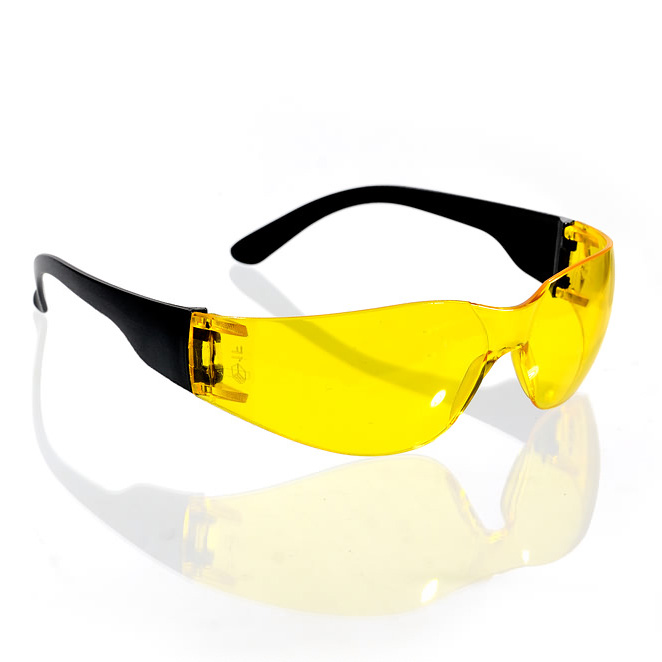 Очки защитные открытые «Классик ТИМ» жёлтые