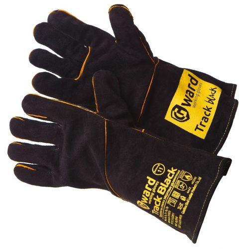 Краги спилковые GWARD Track Black